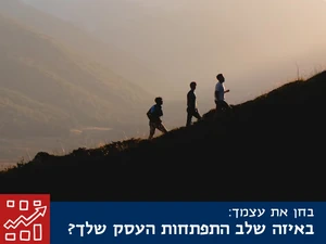 באיזה שלב התפתחות העסק